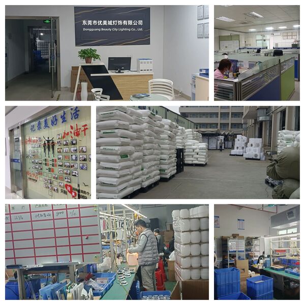 Dongguang Beauty City Lighting Co., Ltd. manufacturer production line