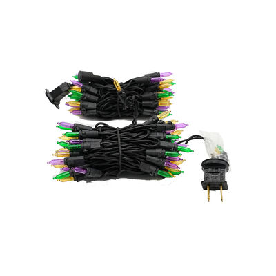 Outdoor string lights for festival and wedding decoration, with 8 functions, 100 bulbs or 200 bulbs. Suitable for indoor and outdoor decoration, such as in rooms or courtyards.